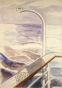 Schiffsreling von Paul Nash