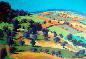 Barrowwake Blick nach Nordwesten (Detail #1), 2025