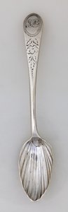 Geriffelter Teelöffel (um 1785)