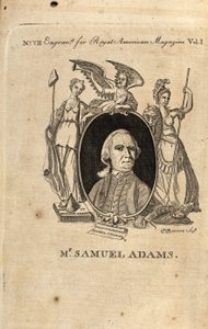 Samuel Adams, 1774 von Paul Revere