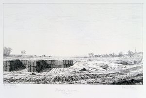 Preußische Batterie, Belagerung von Paris, 1870-1871