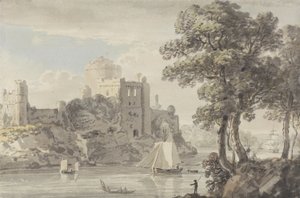 Ein Schloss am Fluss