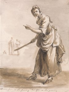 Londoner Rufe- Würfe für einen halben Penny Haben Sie einen halben Penny von Paul Sandby