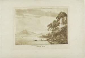 Pimble Meer, Platte zehn aus Zwölf Ansichten in Wales von Paul Sandby