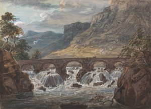 Pont-y-Pier bei Llanroost, Denbighshire