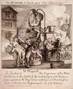 William Hogarth, 1762 von Paul Sandby