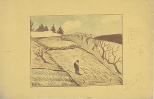 La fin du jour (Das Ende des Tages) 1893 von Paul Sérusier