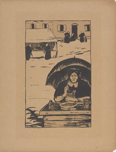 La marchande ambulante (Der Straßenverkäufer) 1895
