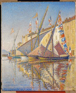 Der Hafen von St. Tropez, Frankreich von Paul Signac