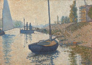 Ponton de la Félicité bei Asnières