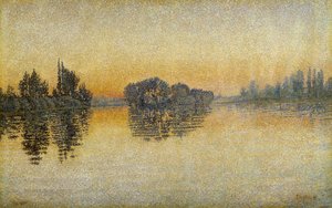 Sonnenuntergang, Herblay