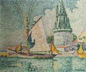 Die Reise der vier Sergeanten in La Rochelle, 1927 von Paul Signac