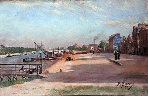 Quai de la Rapee, Paris von Paul Sourou
