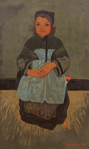 Bretonisches Mädchen, Marie Francisaille, 1896