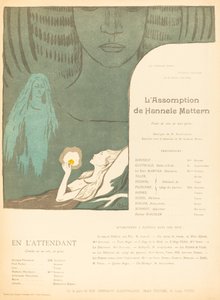 Die Himmelfahrt von Hannele Mattern; Beim Warten auf sie