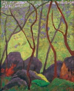 Felsen im Wald von Huelgoat