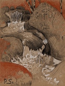 Felsen von Huelgoat von Paul Sérusier