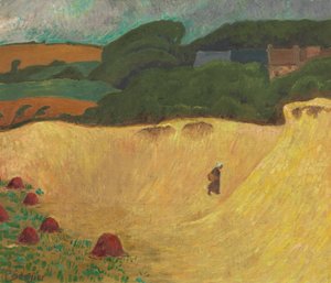 Der Strand von Les Grands Sables in Le Pouldu von Paul Sérusier