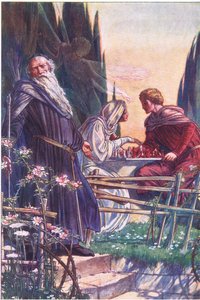 Süßer Herr, du täuschst mich, Illustration aus Der Sturm, 1908