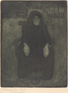 Alte Frau von Paula Modersohn Becker