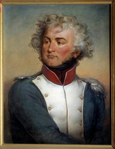 Porträt von Jean Baptiste Kleber (1753-1800), Oberstleutnant des 4. Bataillons des Oberrheins von Paulin Jean Baptiste Guerin