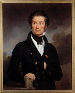 Porträt des Schriftstellers Charles Nodier (1780-1844) von Paulin Jean Baptiste Guerin