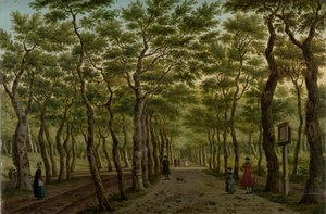 Der Herepad im Haagse Bos von Paulus Constantijn la Fargue (signed by artist)