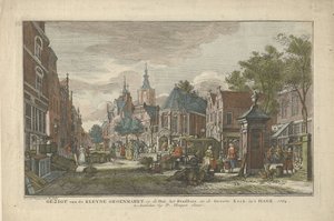 Ansicht des Täglichen Grünmarkts in Den Haag