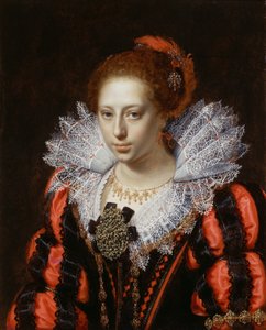 Porträt einer jungen Dame von Paulus Moreelse