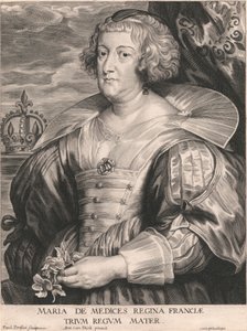 Maria de Medices Regina Franciæ, Mutter der drei Könige