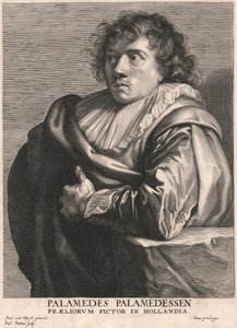 Palamedes Palamedessen, Schlachtenmaler in Holland von Paulus Pontius