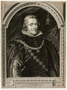 Philipp IV., König von Spanien von Paulus Pontius
