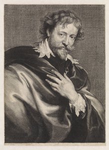 Porträt des Malers Peter Paul Rubens von Paulus Pontius