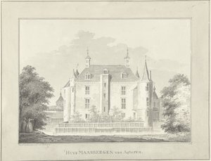 Das Haus Maarsbergen, von hinten