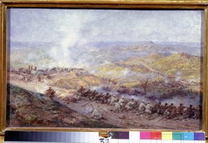 Szene aus dem Russisch-Türkischen Krieg (1876-1878) von Pavel Osipovich Kovalevsky