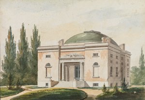 Die Pennsylvania Akademie der Schönen Künste, Philadelphia, Kopie nach einem Stich, 1811-ca. 1813
