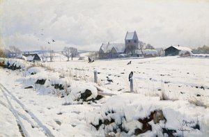 Eine Winterlandschaft, Holmstrup