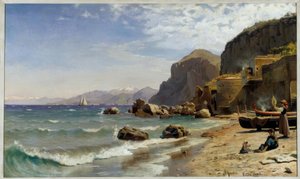 Strand auf Capri