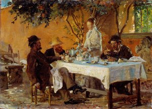 Frühstück in Sora