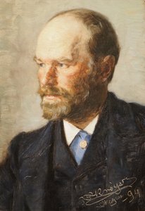 Porträt des Malers Michael Ancher