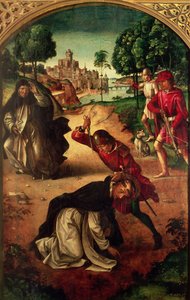 Ermordung des Heiligen Petrus von Verona, Ende des 15. Jahrhunderts
