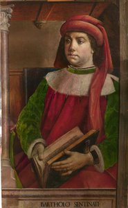 Bartolus de Saxoferrato von Pedro Berruguete