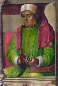 Boethius von Pedro Berruguete