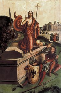 Auferstehung Christi. Ende 15. Jahrhundert von Pedro Berruguete