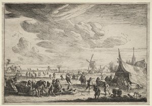Die Schlittschuhläufer