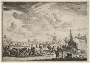 Die Schlittschuhläufer