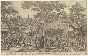 Bauernmesse, 1559 von Peeter van der Borcht