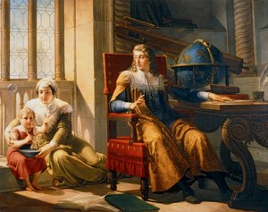 Isaac Newton entdeckt die Lichtbrechung