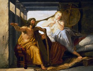 Ossian und Malvina von Pelagio Palagi