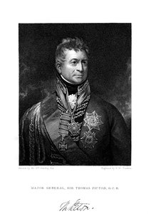 Sir Thomas Picton, britischer Soldat, 19. Jahrhundert